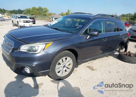 2015 Subaru Outback 2.5I Premium z USA, uszkodzony, nr VIN 4S4BSBCC1F3331452